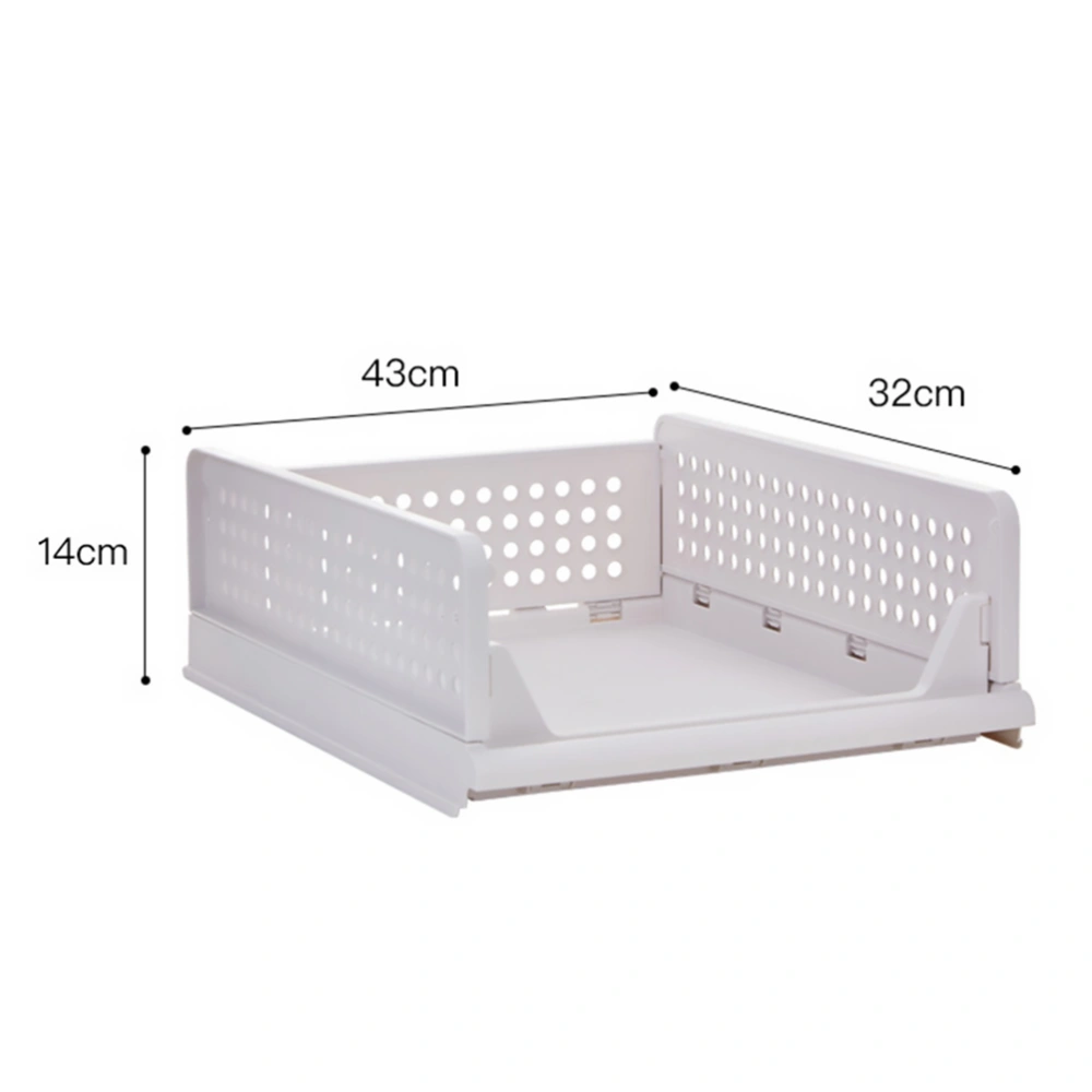 3 Pcs Drawer Type Clothes Storage Box Clothes Organizing Rack Clothes Organizer