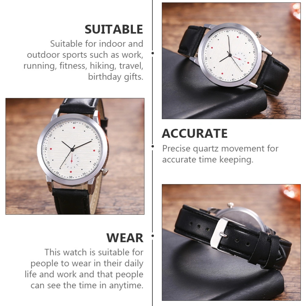 Men Watch Luxury Leather Watch Men Casual Business Watch Gift for Male