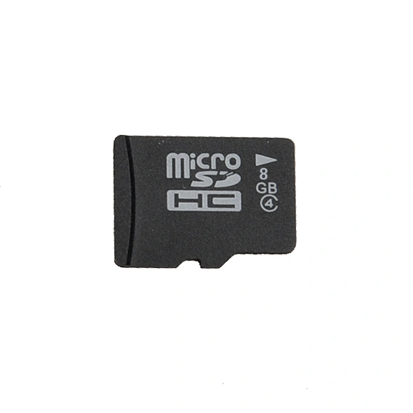 8GB Micro SDHC /TF T-Flash Memory with Micro SD Adapter (Black)