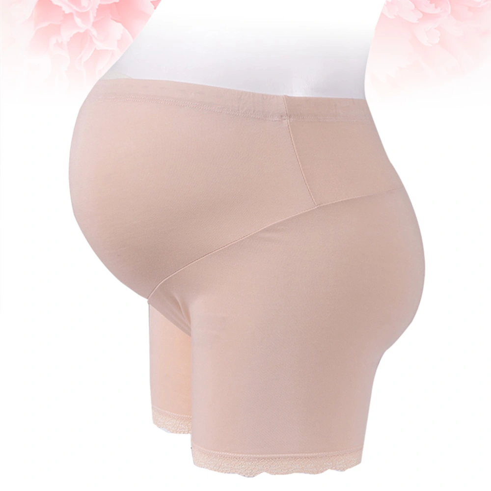 Skin Color Women's Maternity Underwear Support Seamless Panties Pregnancy Boyshort Briefs Adjustment Buckle Shorts Pants Size XL