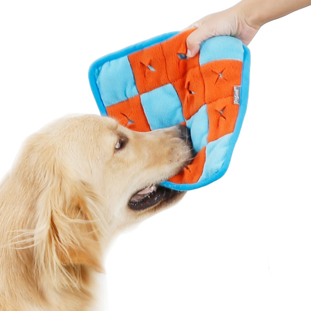 Pet Eating Training Mat Pet Sniff Smell Pad Slow Food Feeding Bowl Sound Toy for Dog Cat