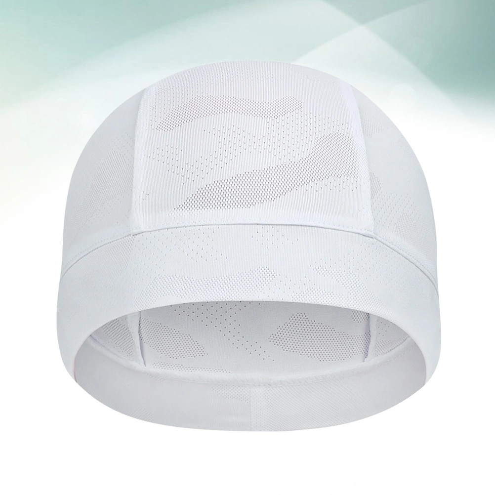 1 Pc Sports Hat Riding Small Hat Quick-drying Breathable Moisture-absorbing Lining Headgear for Outdoor (White)