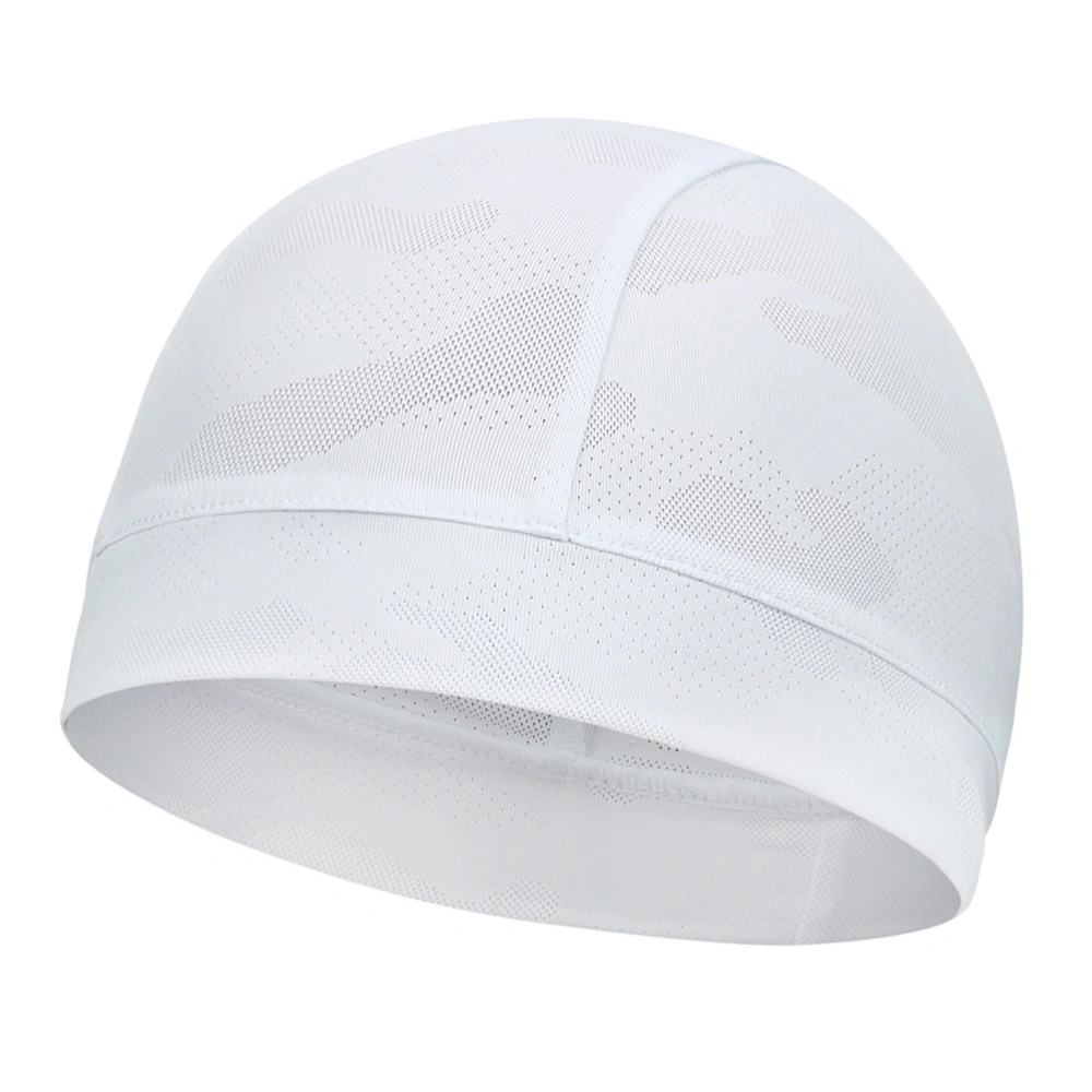 1 Pc Sports Hat Riding Small Hat Quick-drying Breathable Moisture-absorbing Lining Headgear for Outdoor (White)