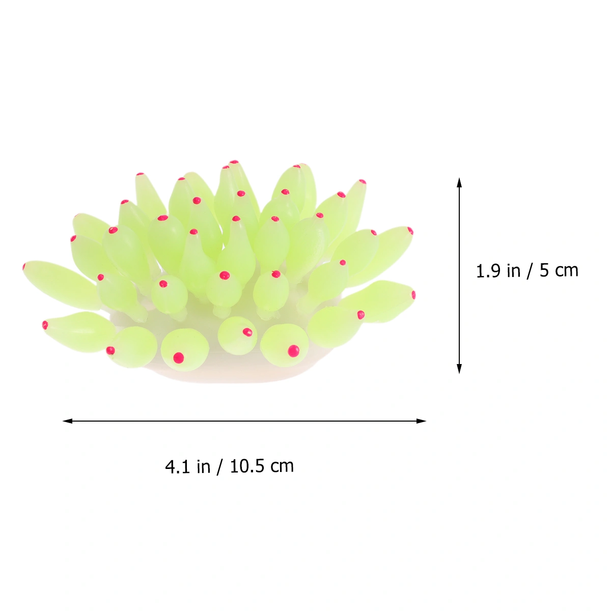 Underwater Artificial Bubble Coral Beautiful Aquarium Coral Ornament Fish Tank Landscape (Green)