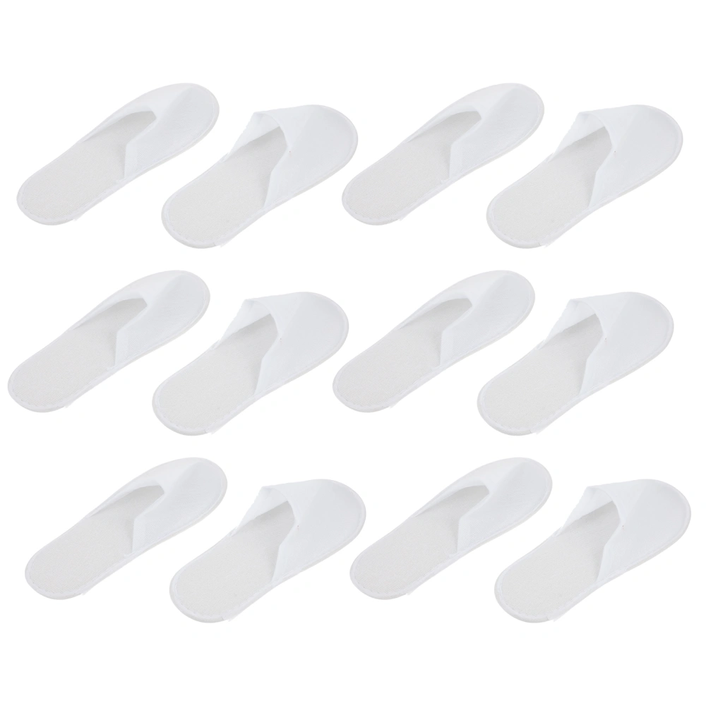 20 Pairs Disposable Slippers Party Indoor Slippers Convenient Hotel Guest Shoes