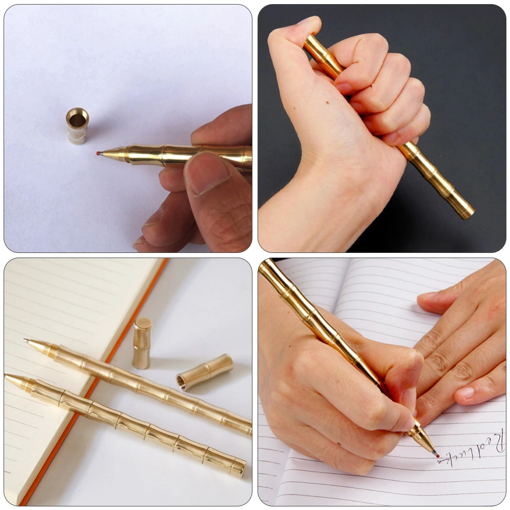 Metal Business Pen Office Neutral Pen Metal Writing Pen Practical Sign Pen