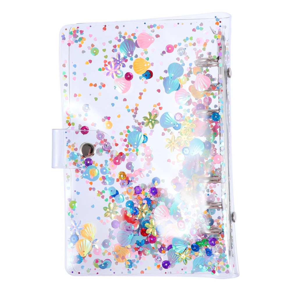 1Pc Transparent PVC Notebook Handbook Cover Creative Notebook Case Protector