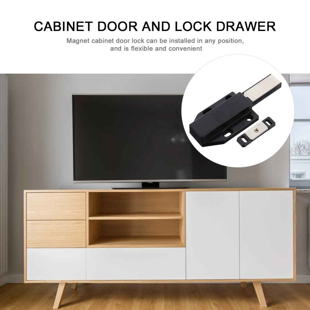 Touch Latch Magnet Push Open Door Latch Lock Cabinet Door Window Bounce Latch