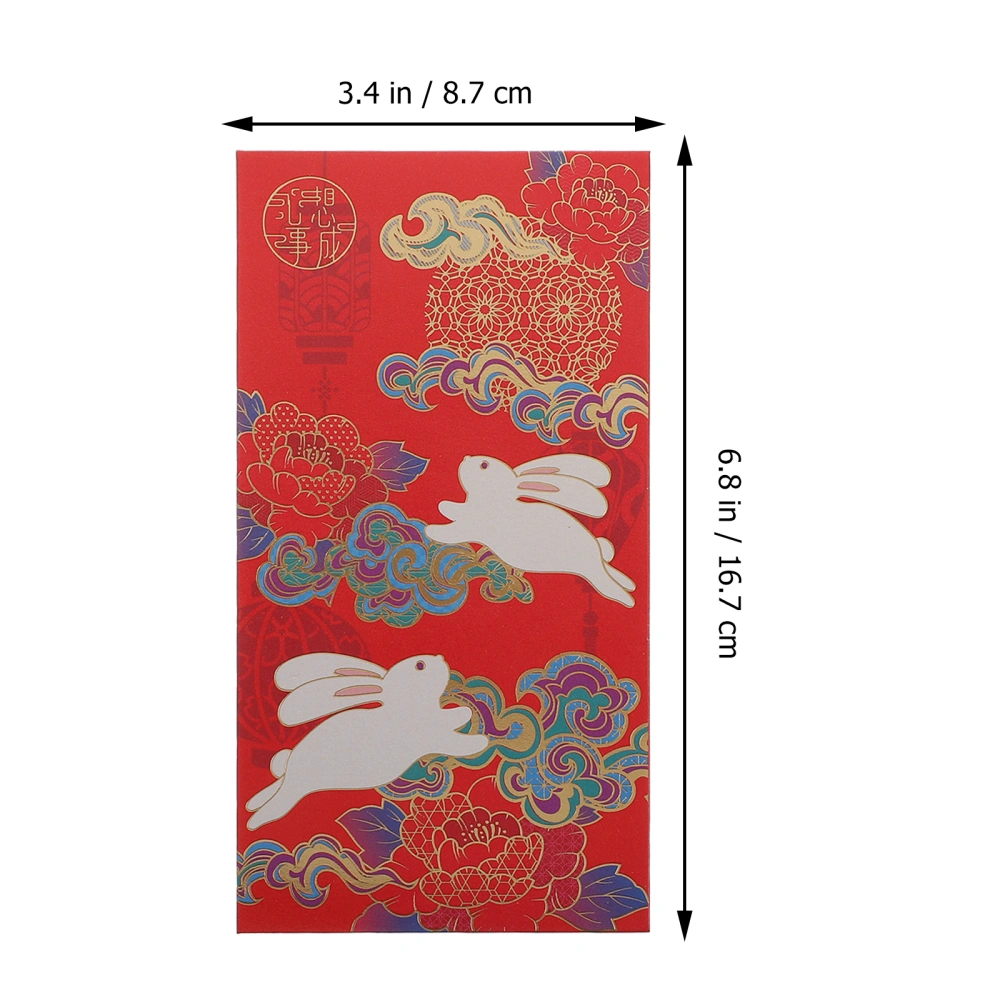 8Pcs Chinese New Year Envelopes Money Packet Pretty Festive Hong Bao