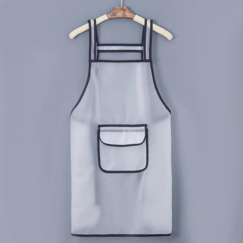 Oil Proof Clear Apron Heavy Duty Transparent Apron Cooking Apron Kitchen Supplies