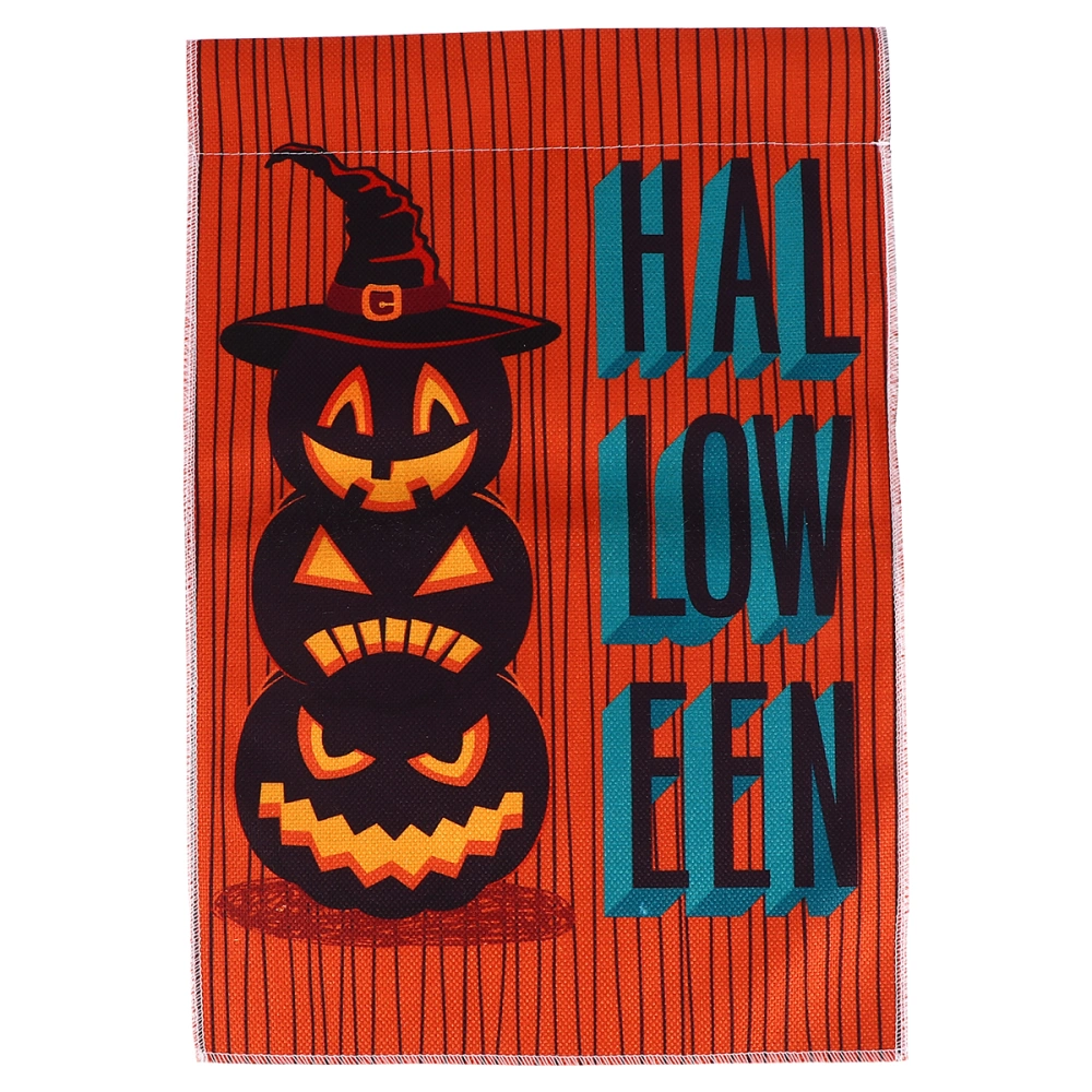 1pc Halloween Garden Flag Festival Pumpkin Flag Creative Flag for Garden House