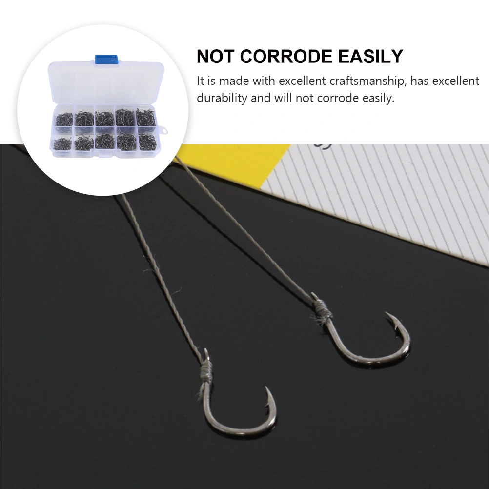 500pcs Useful Fishing Hooks Barbed Beak Bait Hook for Fishing Activities