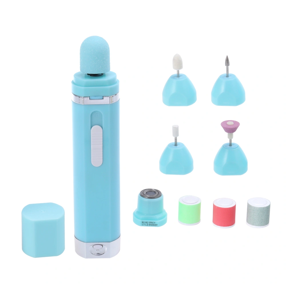 9-in-1 Professional Electric Nail File Drill Manicure Tool Pedicure Machine Set Kit for Travel Home