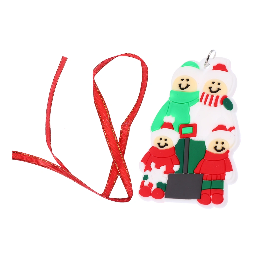 1pc Christmas DIY Pendant PVC Wall Pendant Christmas Hanging Decor