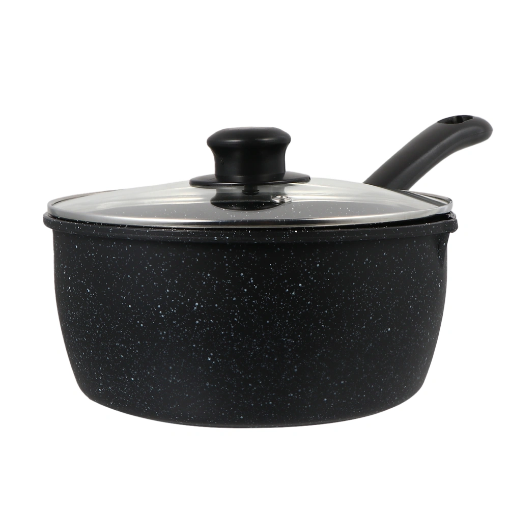 Practical Milk Soup Pot Household Cooking Pot Nonstick Saucepan with Lid