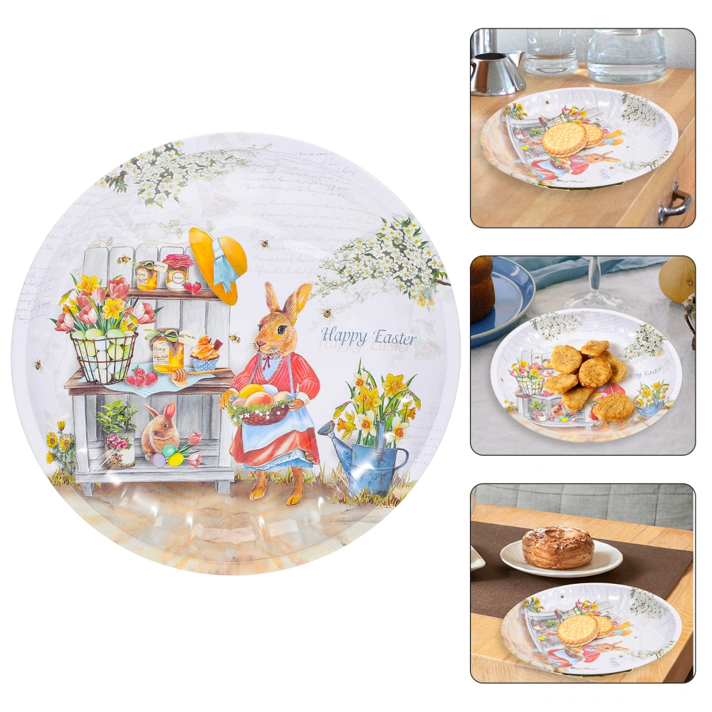 1 Pc Nut Tray Decorative Fruit Plate Household Snack Plate Easter Fruit Tray