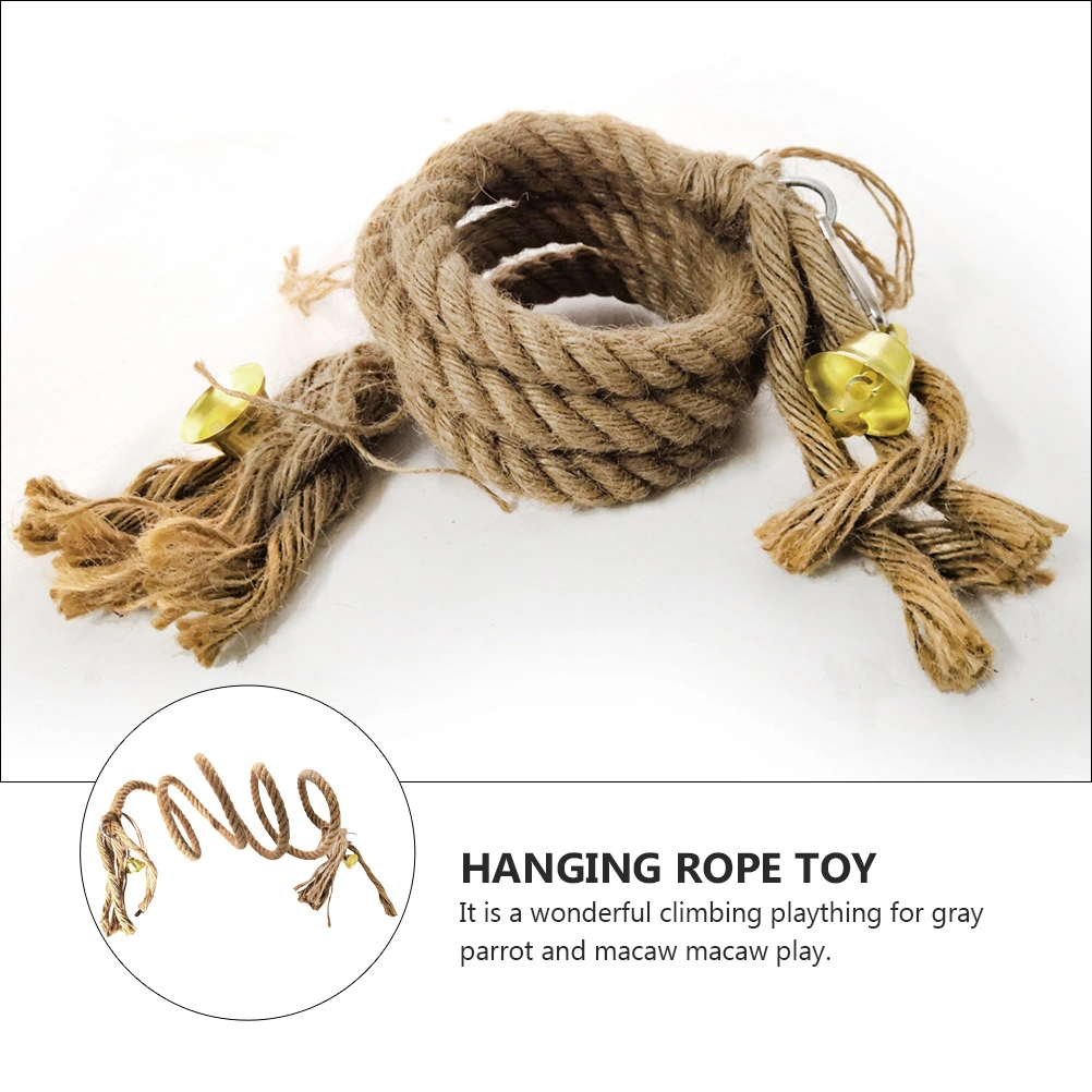 1PC Parrot Climbing Rope Hanging Rope Toy Grey Parrot Toy Macaw Parrot Plaything