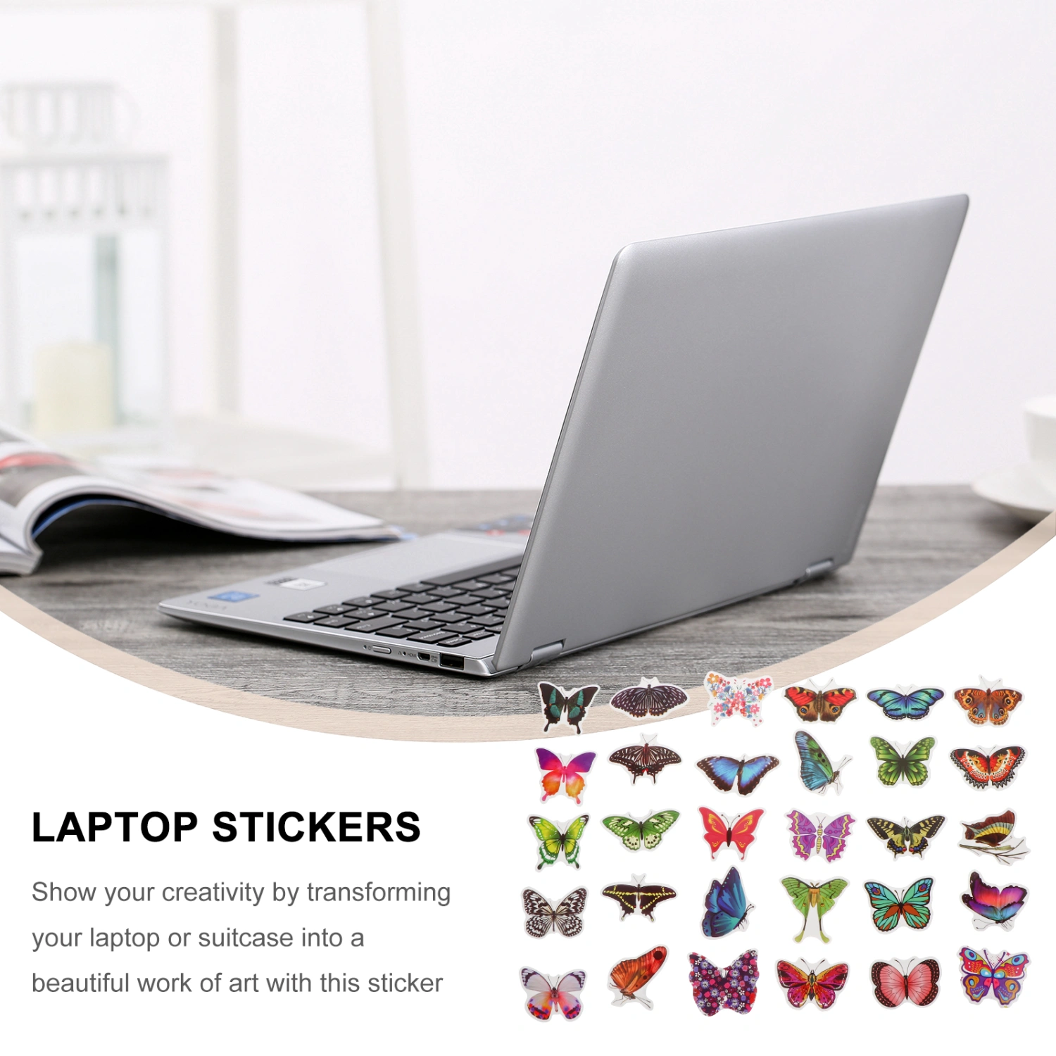 160Pcs Suitcase Graffiti Stickers Animal Luggage Bag Stickers Laptop Stickers