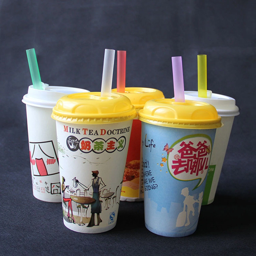 100pcs Colorful Straws 1*19cm Disposable Drinking Suckers Tubularis for Bar Club DIY Drink (Colorful)