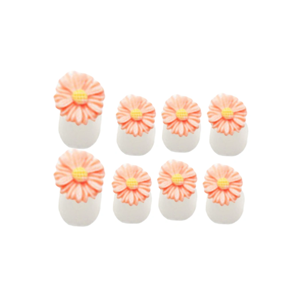 Daisy Flower Silicone Toe Separators Toe Spacers Pedicures Nail Art Tools (4)