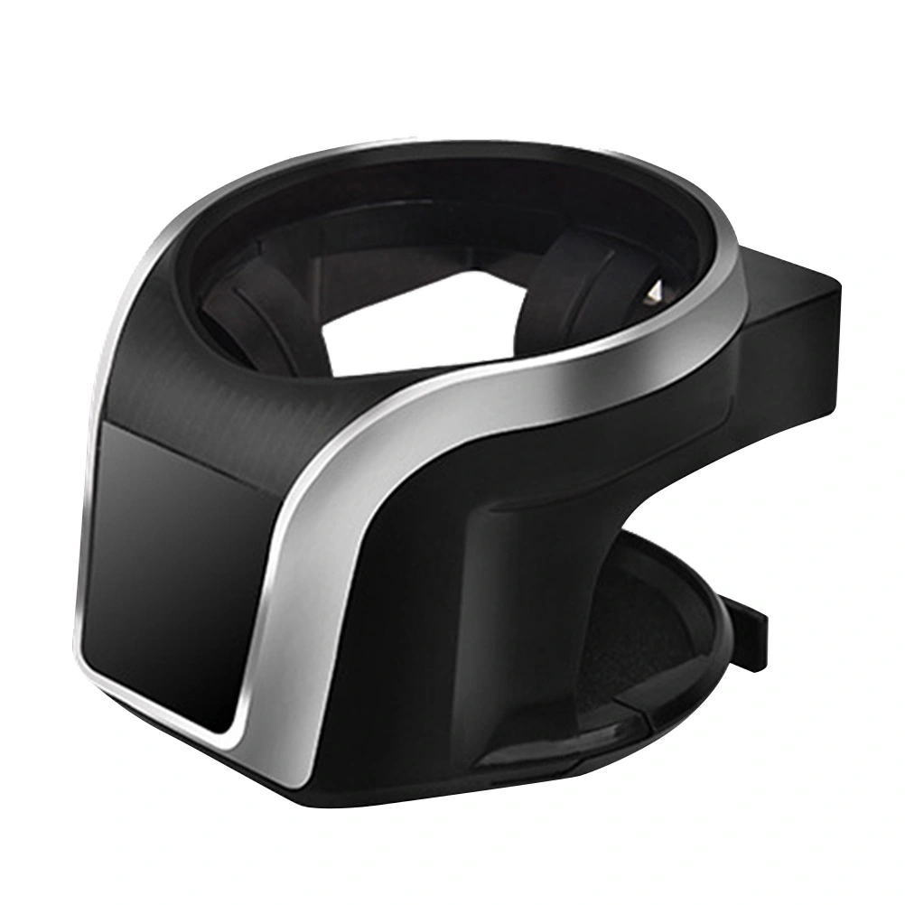 Multifunction Car Air Vent Mounted Holder 2 in 1 Magnetic Phone Stand and Cup Holder (Silver)