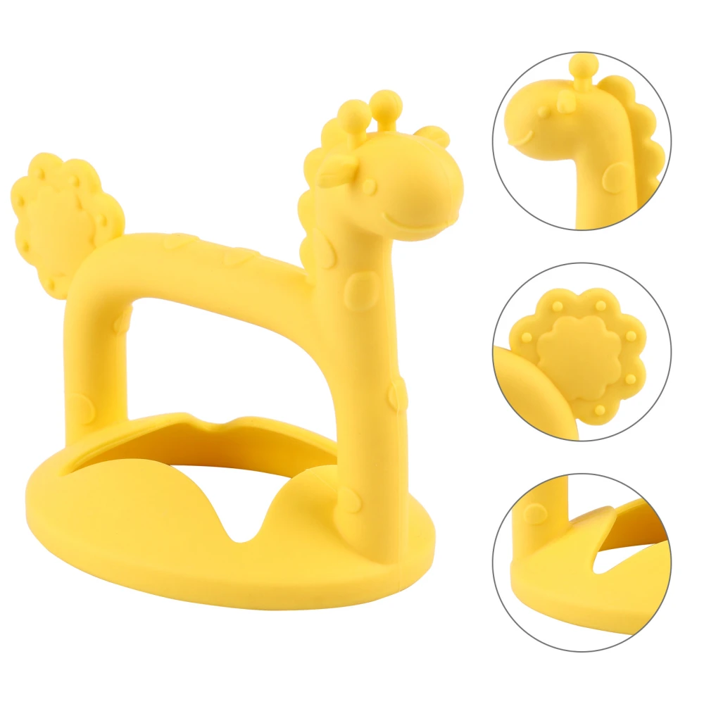 1Pc Giraffe Teether Baby Teething Toy Baby Shower Gift Infant Soothing Toy