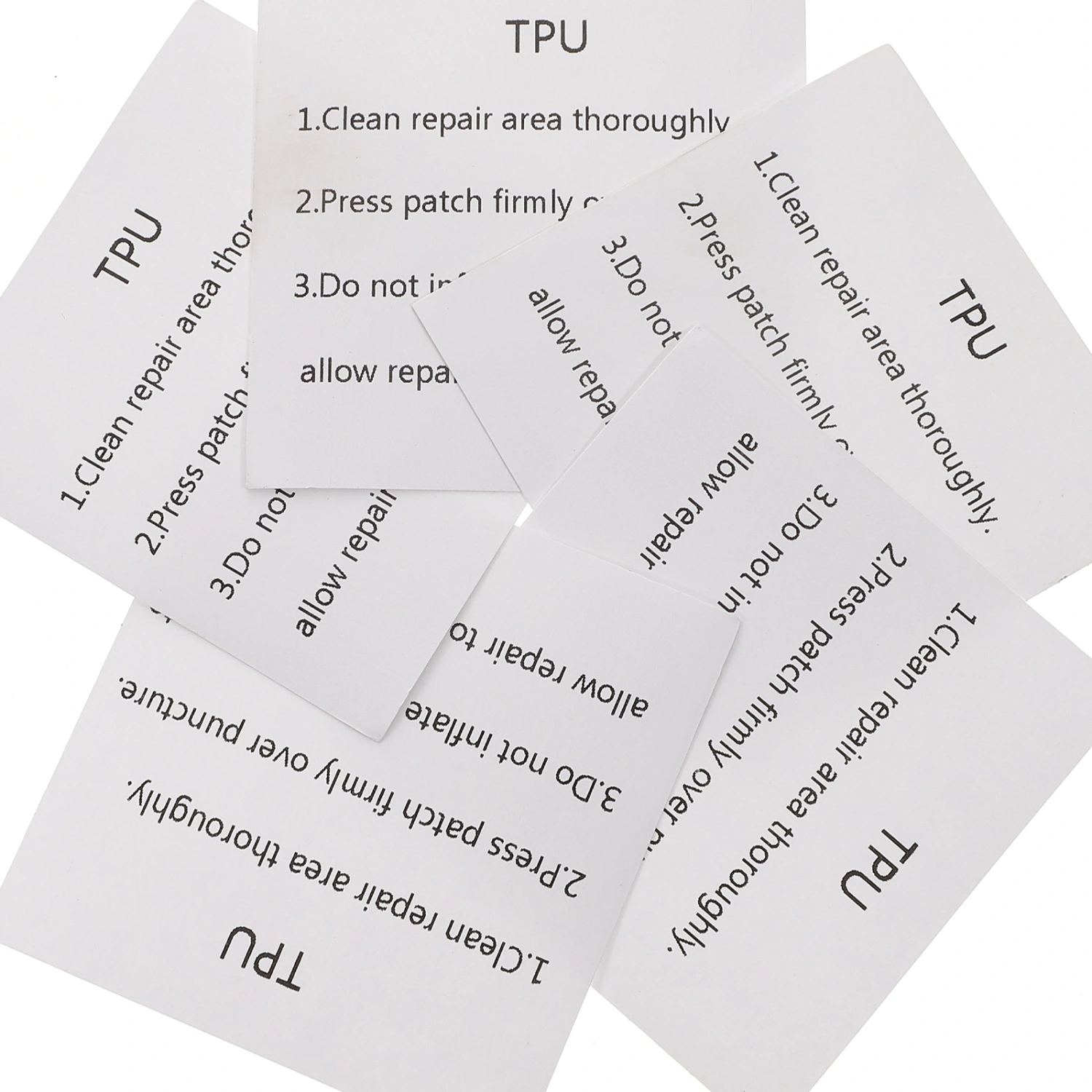 10 Sheets of TPU Repair Patch Inflatable Products Repair Sticker Adhesive Patch