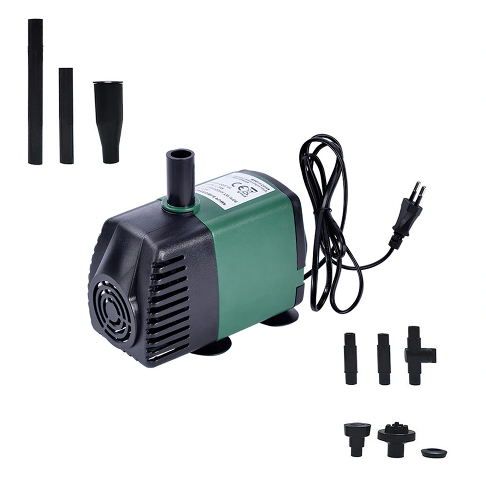 1 Set of Hydroponics Sinking Pump Pond Submersible Pump Fish Tank Water Pump (US Plug)