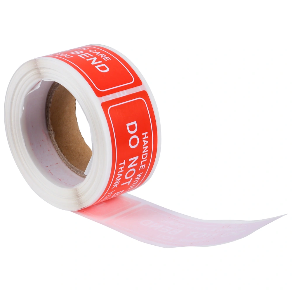 150Pcs/Roll Handle with Care Do Not Bend Thank You Stickers Label Sticker