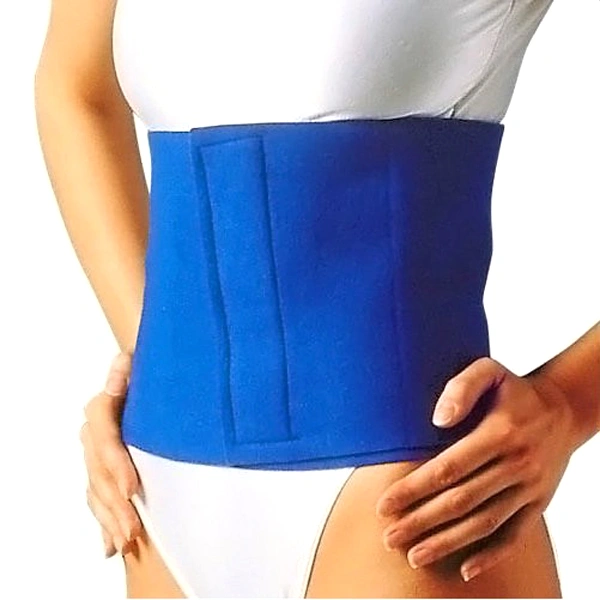 Portable Elastic Neoprene Slimming Belt Health Care Waist Band Weight-loss Waist Belt Massage Belt (Blue)