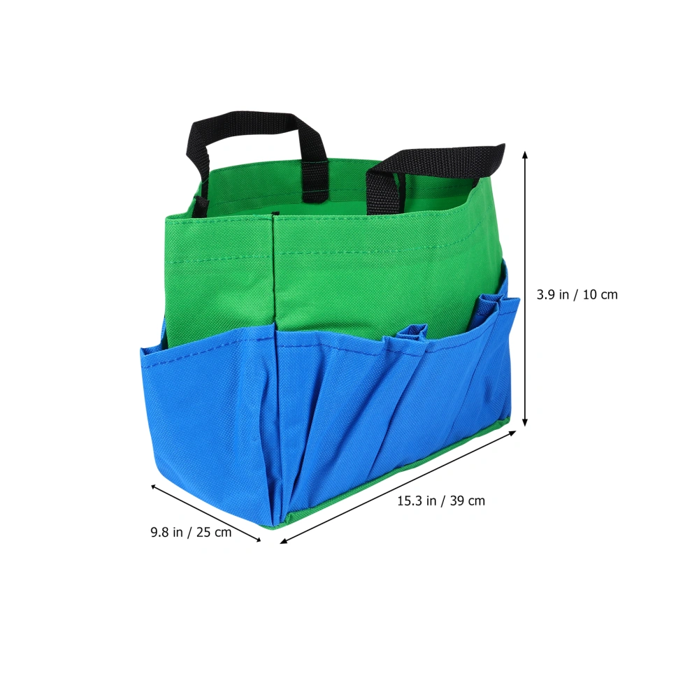 Waterproof Gardening Tool Bag Portable Oxford Cloth Tote Bag (Random Color)