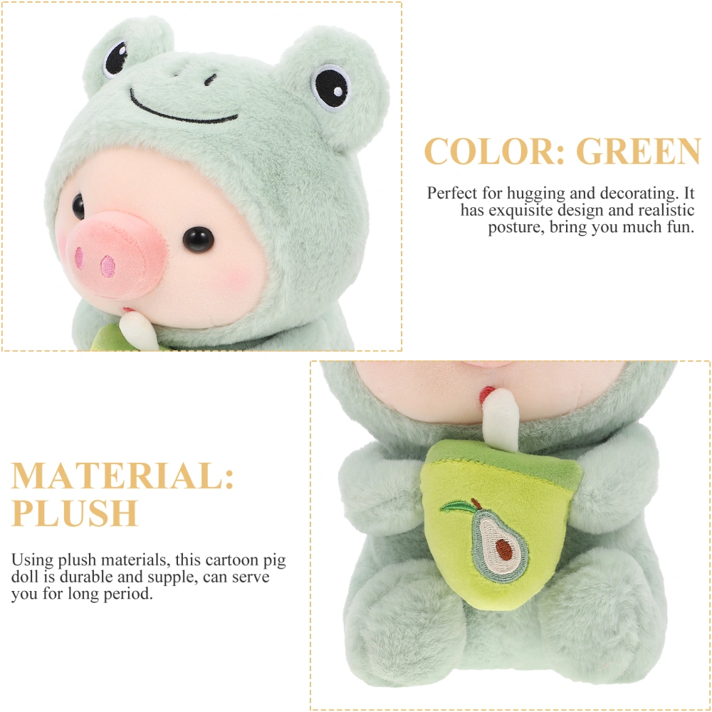 Pig Doll Stuffed Pig Doll Lovely Cartoon Pig Toy Kids Simulation Pig Plaything