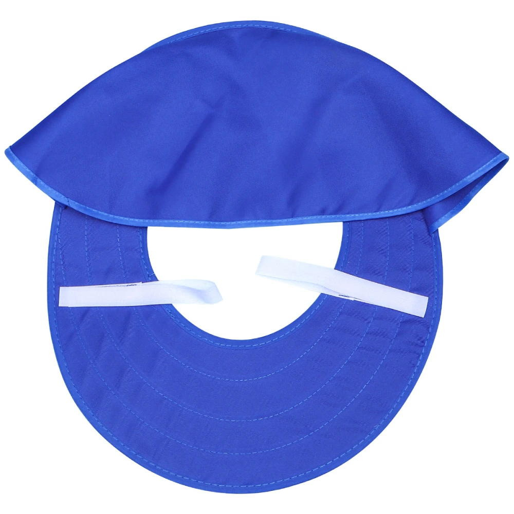 1pc Summer Sunproof Hat Brim Hat Curtain Brimofahat Protection Visor for Building Site Outdoor Installation Construction (Blue)