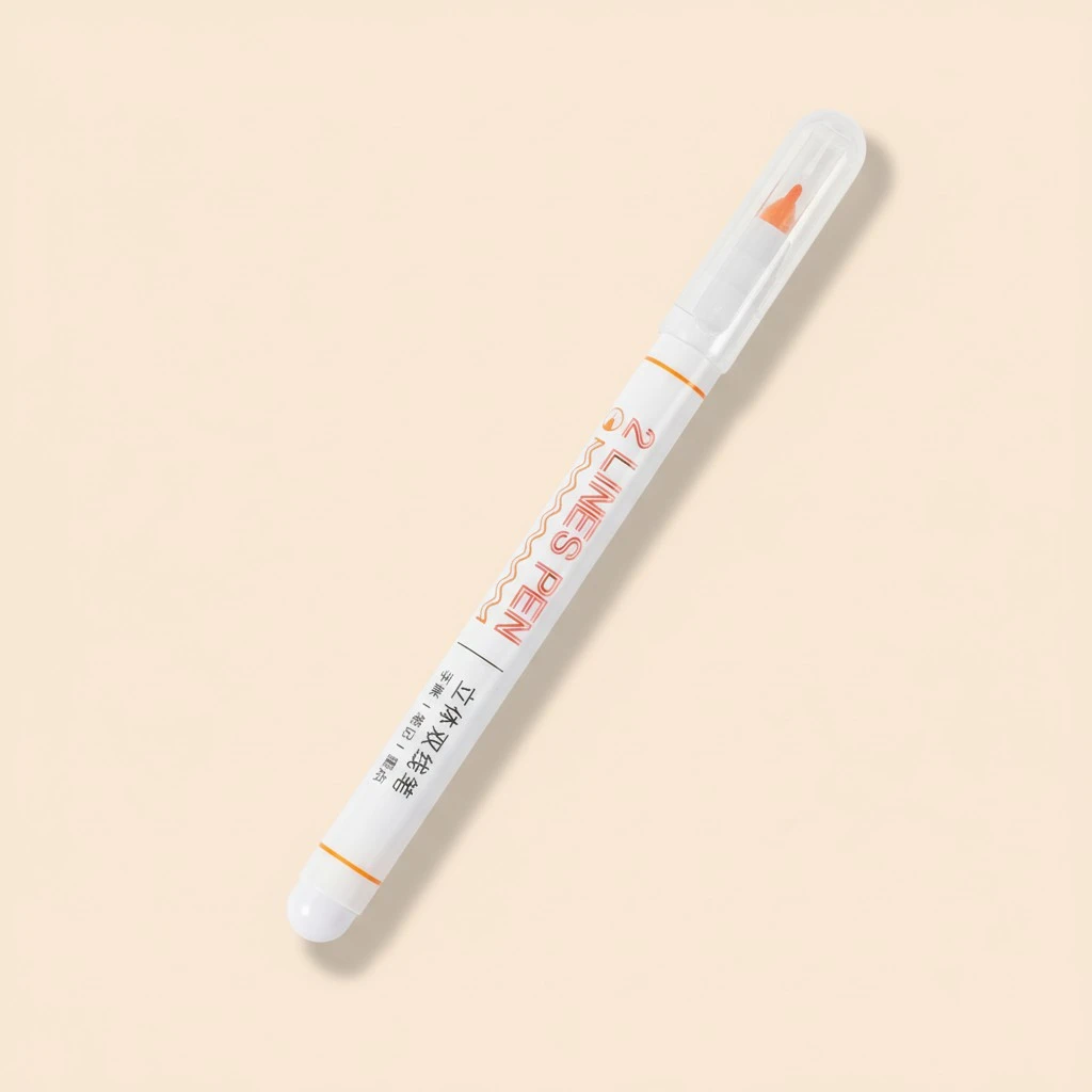 6PCS Double Line Pen Professional Outline Pen Practical Sturdy Outline Pen