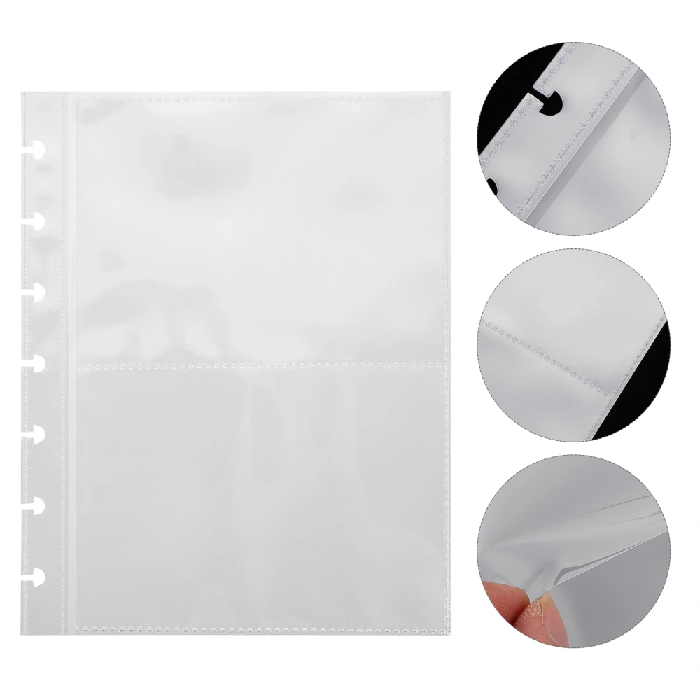 25 Pcs Practical Photo Sleeves Photo Covers Photo Album Sleeves (Transparent)