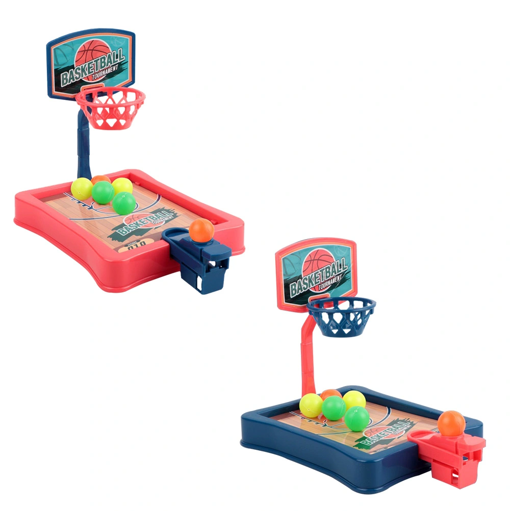 2 Sets Basketball Stands Shooting Frame Toy Desktop Basketball Toy