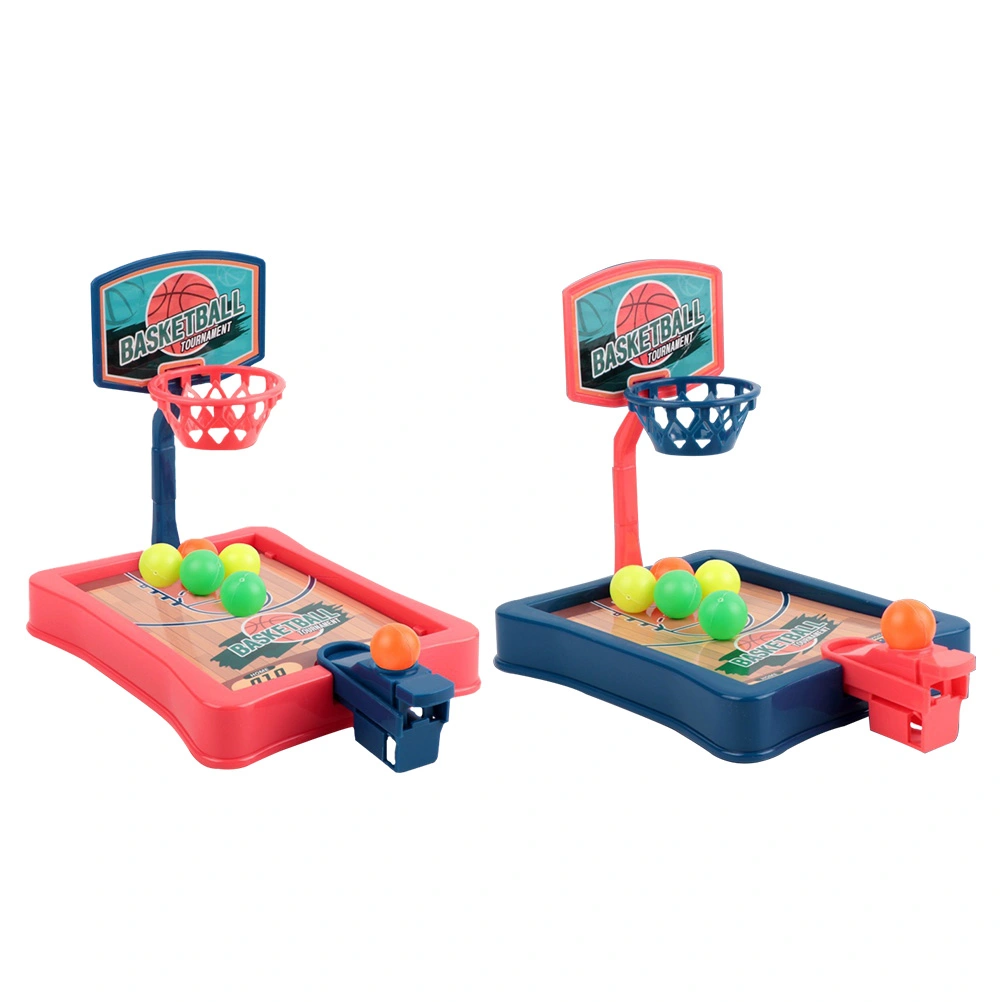 2 Sets Basketball Stands Shooting Frame Toy Desktop Basketball Toy