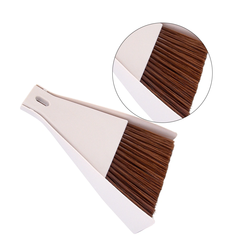 Multipurpose Desktop Door Groove Corner Keyboard Detachable Brush Cleaning Tool Beige
