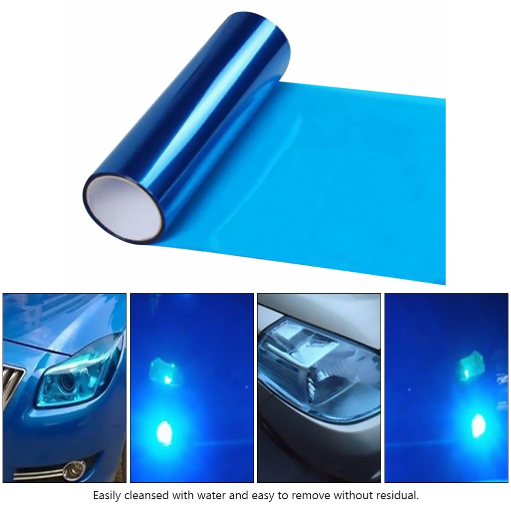 Self Adhesive Headlights Tail Lights Fog Lights Film Decorative Car Film Decal