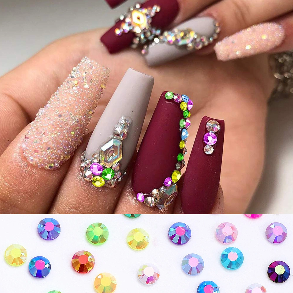 1 Box Nail Rhinestones Nail Art Gems Nail Charms Nail Jewels Nail Decors