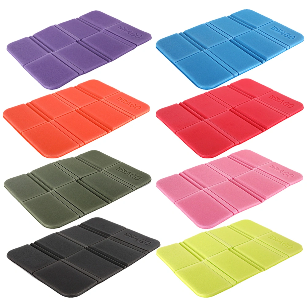 8pcs Park Seat Pad Outdoor Seat Cushion Sports Hiking Ground Mat Camping Mat