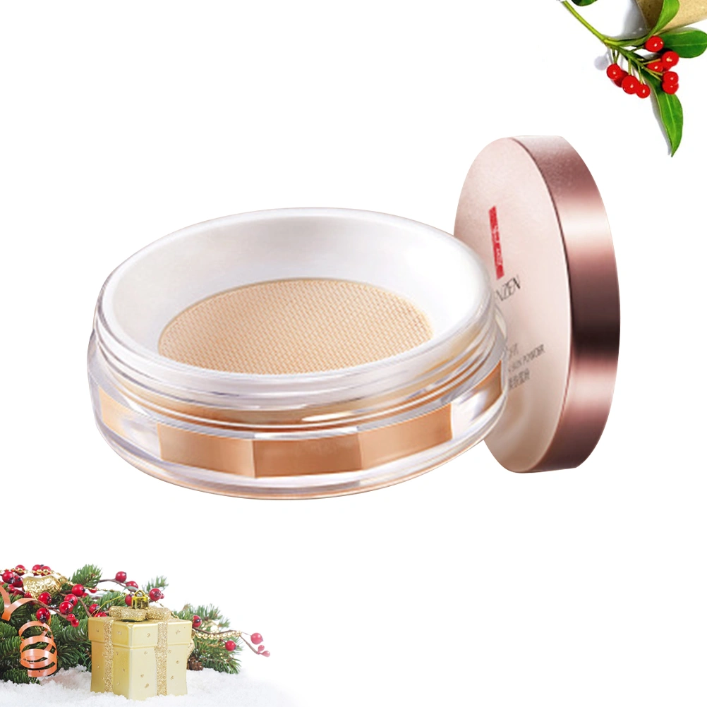Lightweight Smooth Loose Powder Oil-control Loose Face Powder Foundation Finishing Powder for Makeup