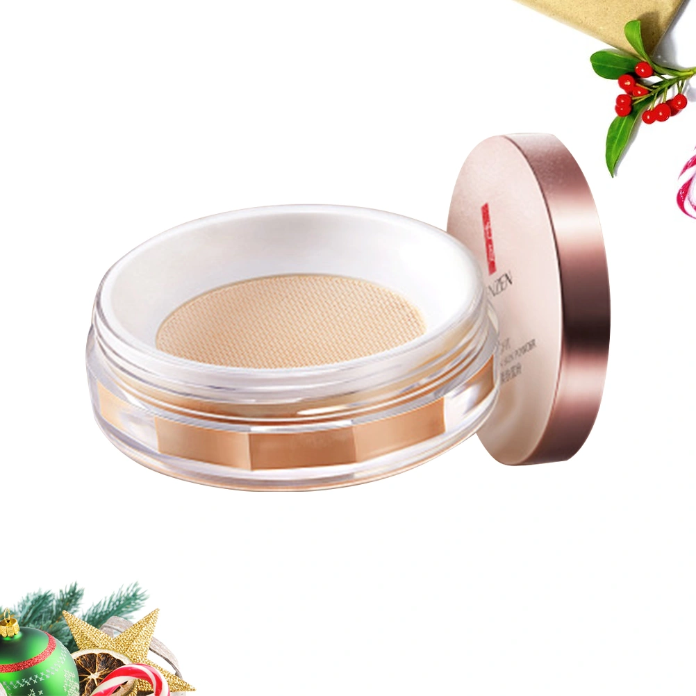 Lightweight Smooth Loose Powder Oil-control Loose Face Powder Foundation Finishing Powder for Makeup