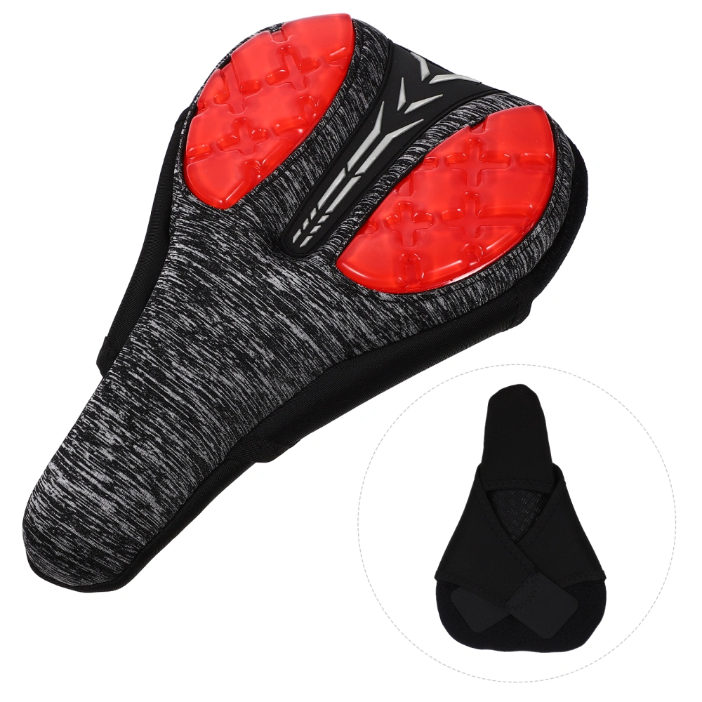 Thick Silicone Bike Saddle Comfortable Mountain Bike Seat Bike Riding Cushion