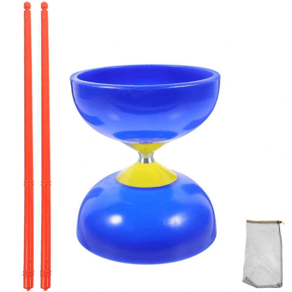 Plastic Bowl Diabolo Juggling Chinese Yo Yo Classic Toy with Hand Stick