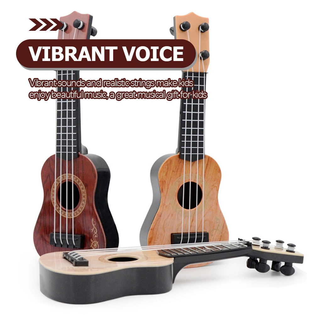 Children Ukulele Toys Plastic Ukulele Guitar Musical Toy Instruments Educational Toy