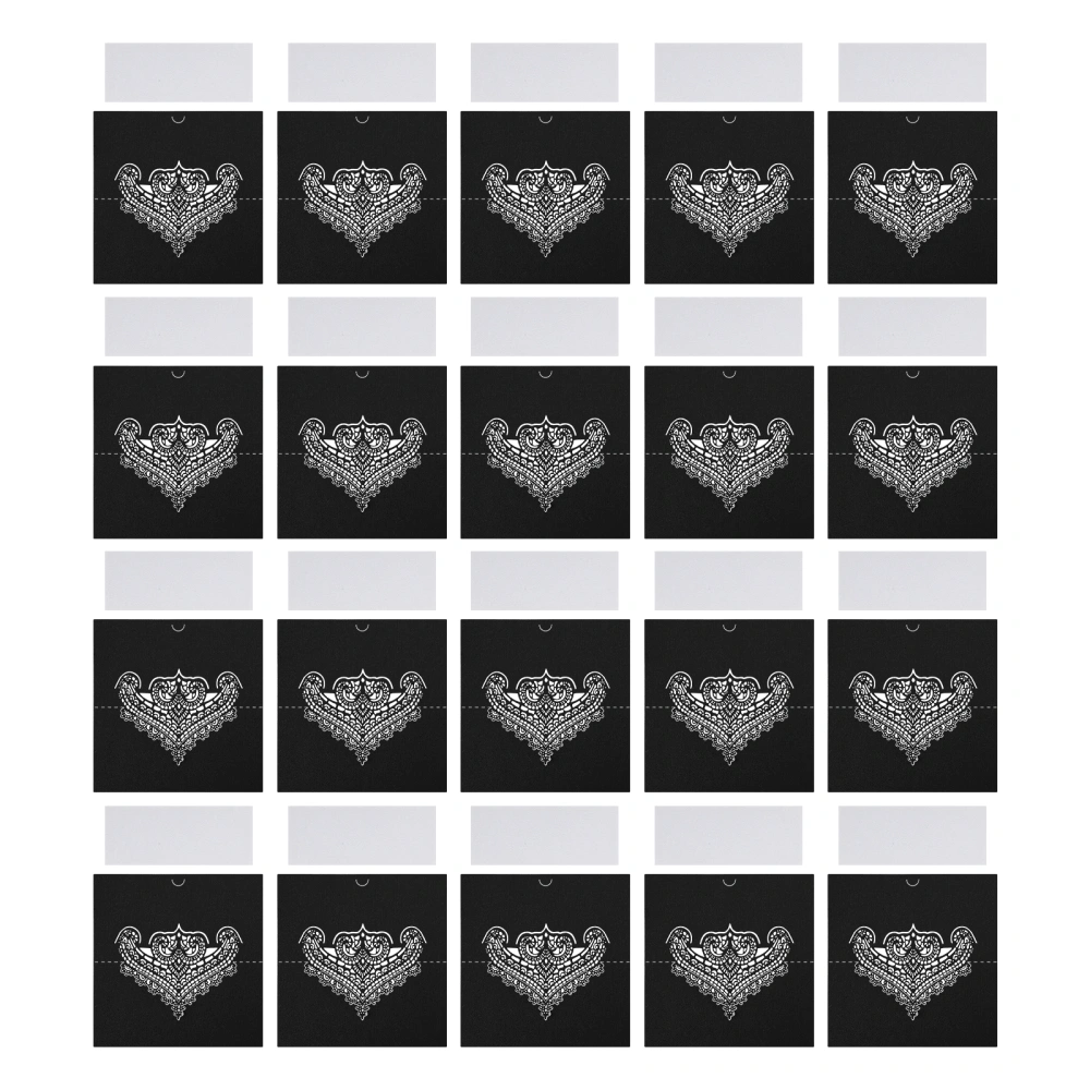 20Pcs Exquisite Party Seat Cards Professional Festival Seating Place Cards Holders