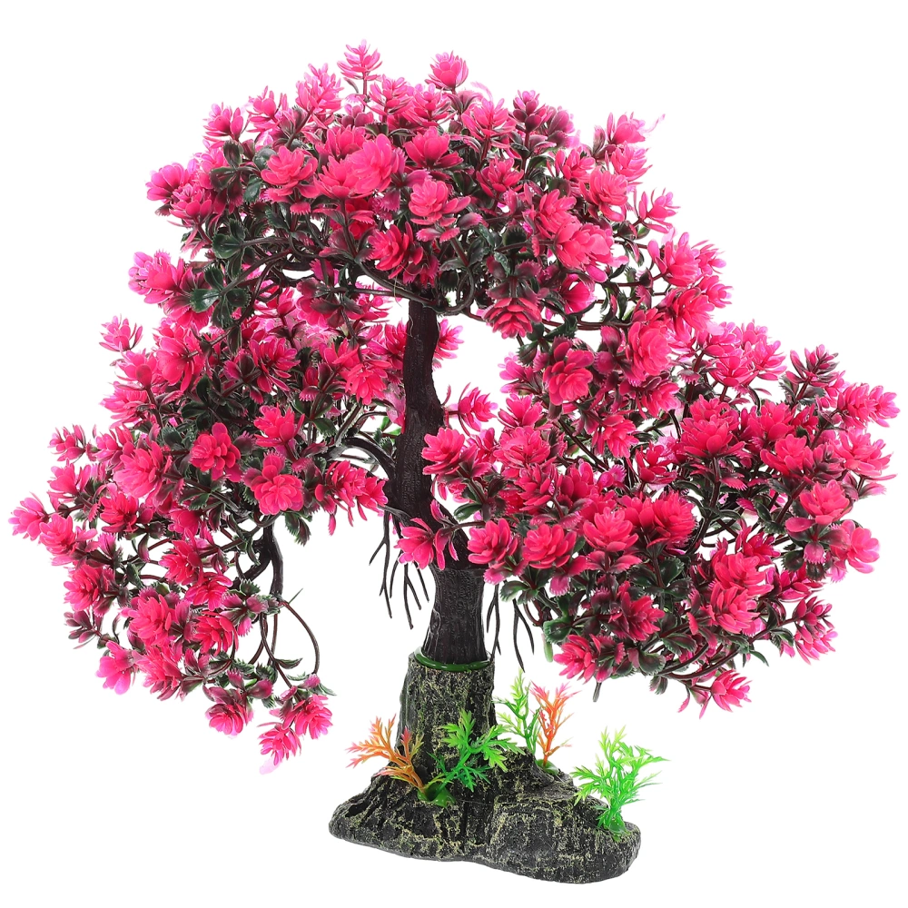 Artificial Aquatic Plant Fish Tank Tree Decoration Aquarium Simulation Tree Decor