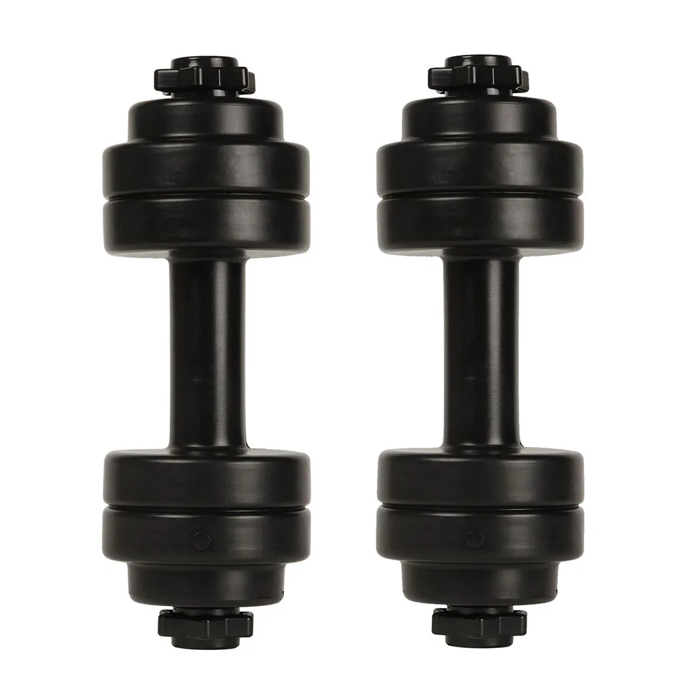 2 Pcs Dumbbell Sports Water Bottle Professional Workout Water Filled Dumbbells