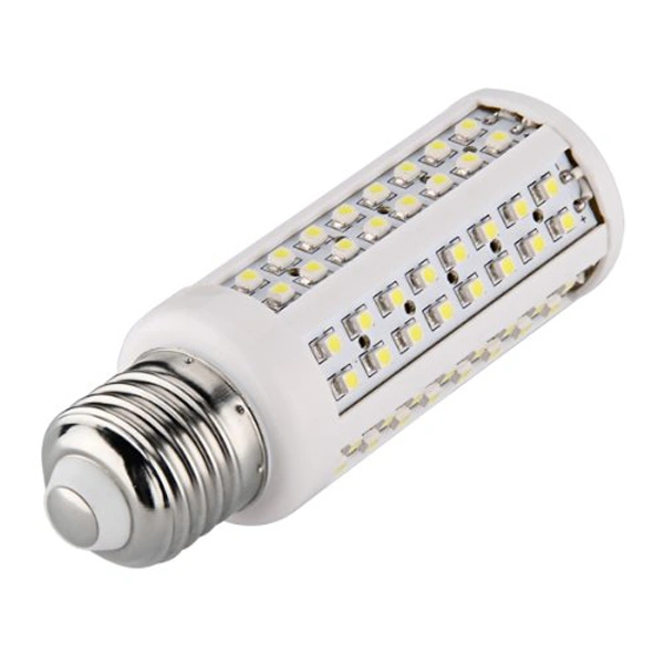 4pcs E27 6W AC 230V 108 SMD 3528 LEDs 600LM 6500K Natural White LED Corn Light Bulb Lamps